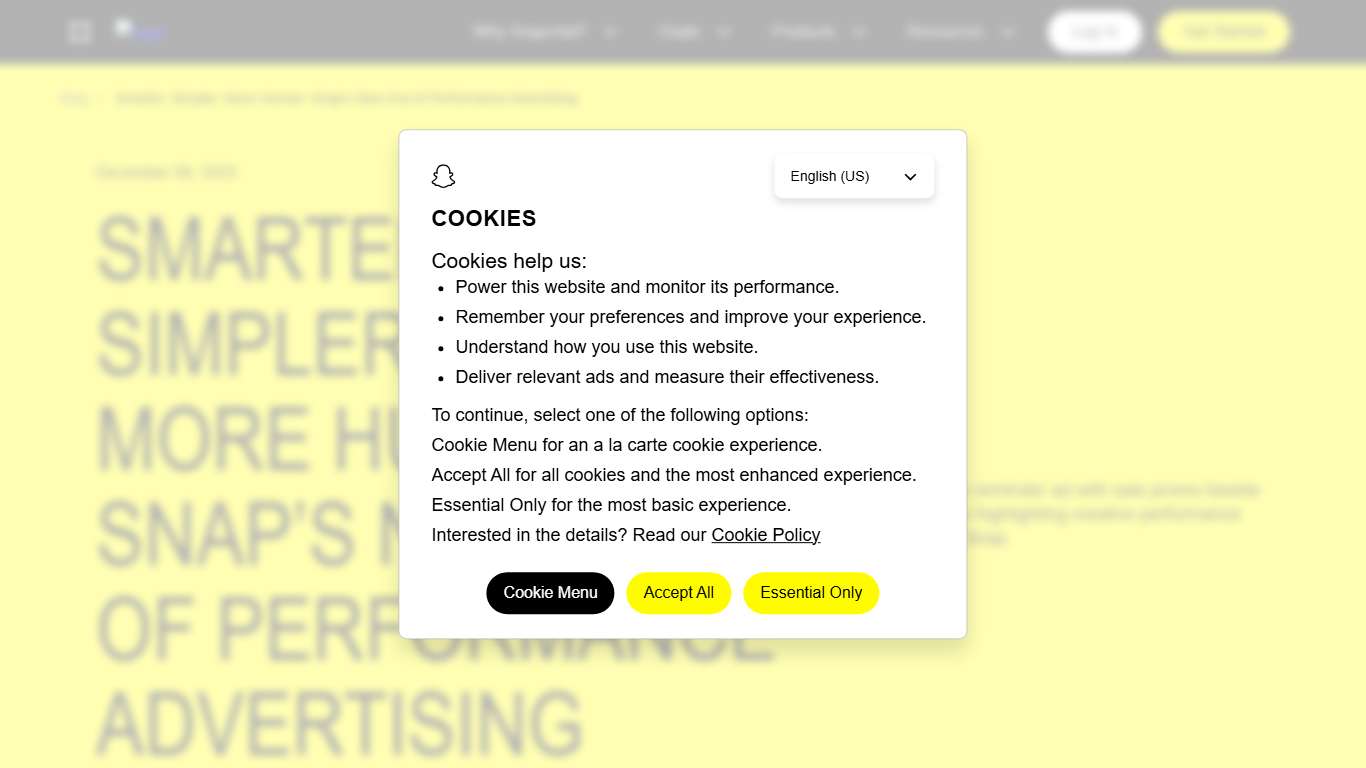 Snap Ad Platform: 2025 Performance & AI Updates, Plus 2026 Outlook | Snapchat for Business